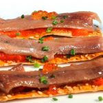 Bocadillo de anchoas - Bar Kekomo